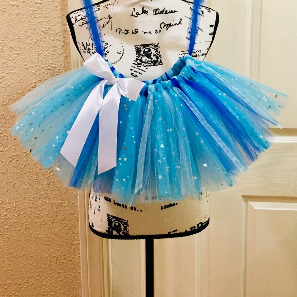 STAR CRYSTALS couture tutu skirt